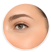 Göz çevresi kaz ayağı botox bölgesi